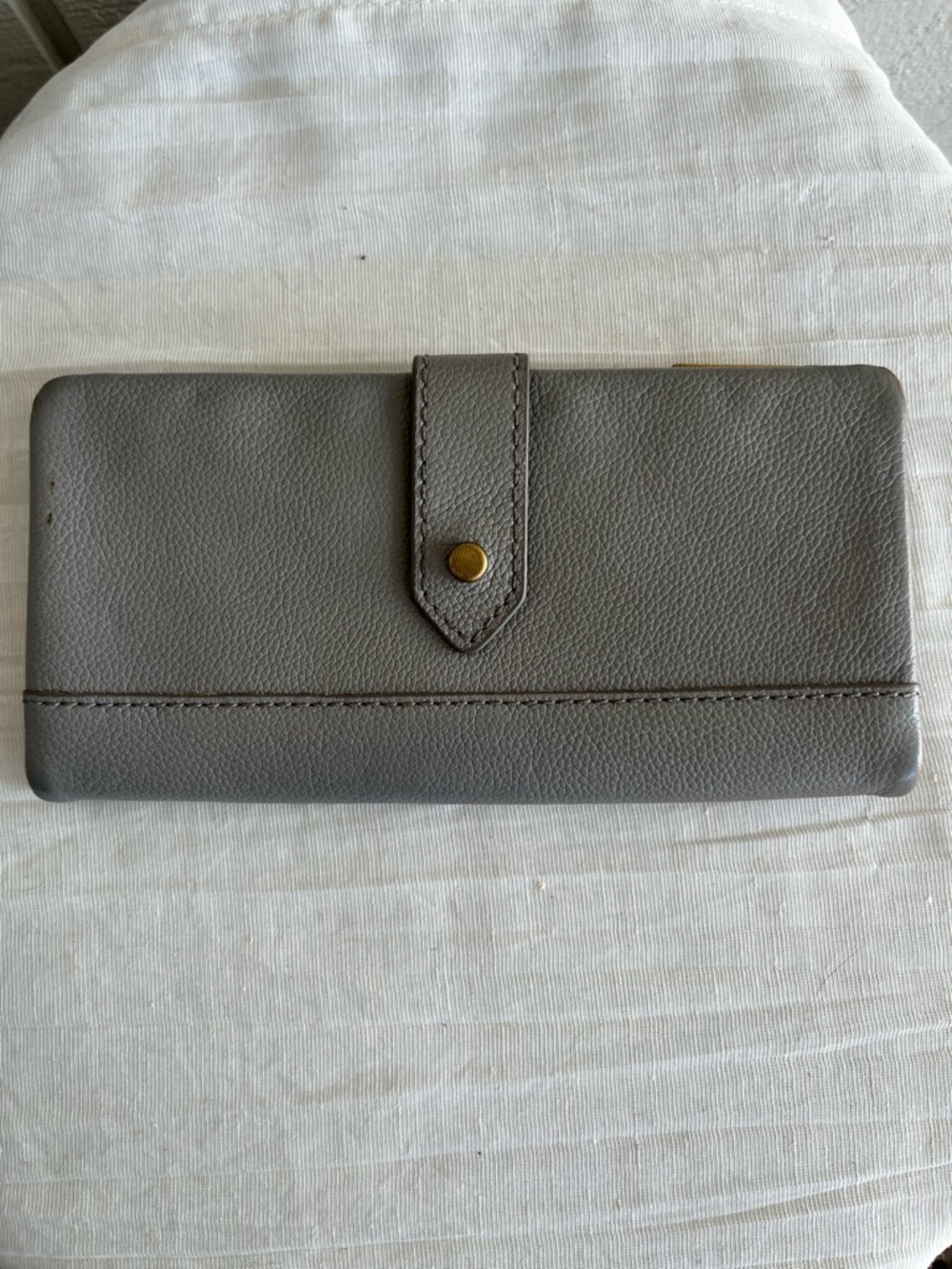 Fossil Lainie Multifunction Clutch Wallet in Grey